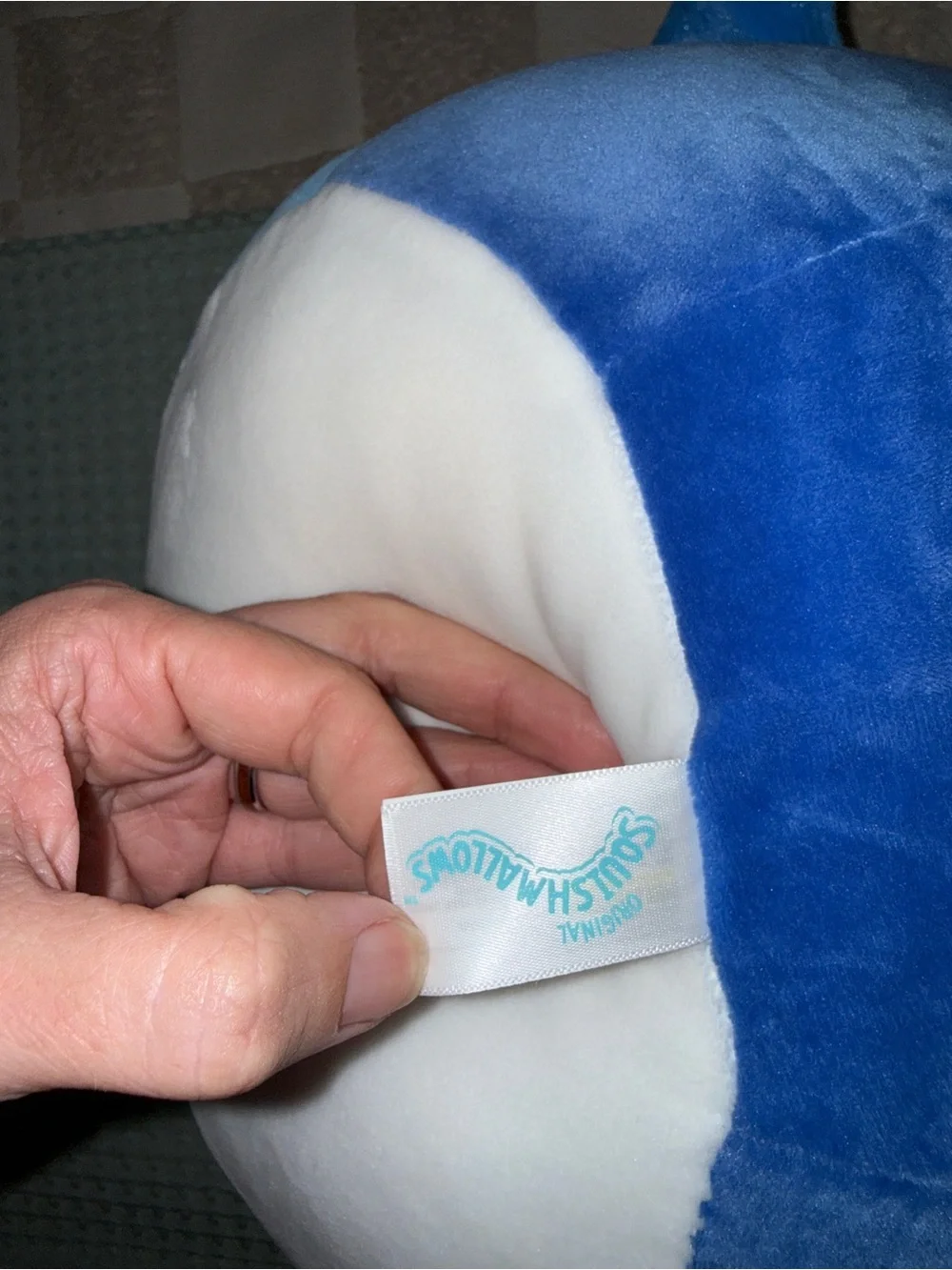 Squishmallows Babs the Blue Jay 16 Inch Large Blue Bird Plush Toy NWOT
